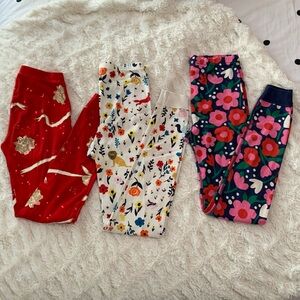 (3) girl pajama pants